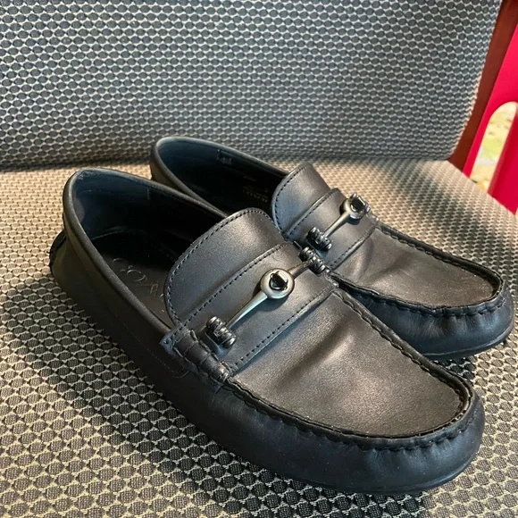 Coach Men\'s Black Leather Loafers  Size 7D Loafer In Signature Leather | Other Shoes | Coach | COACH® main image 3